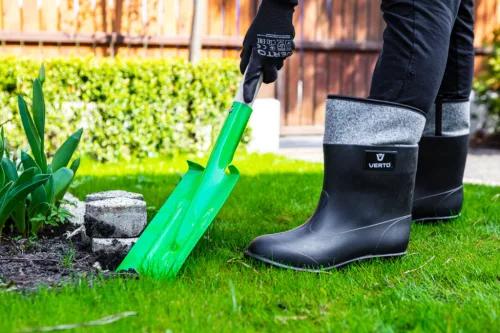 Verto Ásólapát, T markolattal, fa nyéllel, 117cm