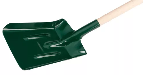Verto Szénlapát, fa nyéllel, T markolattal
