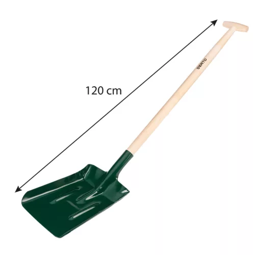 Verto Szénlapát, fa nyéllel, T markolattal
