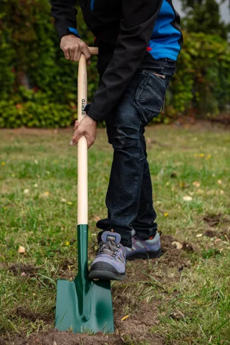 Verto Ásó, fa nyéllel, T markolattal