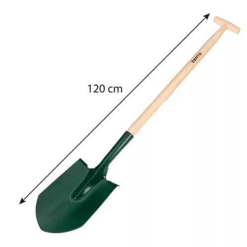 Verto Ásó, fa nyéllel, T markolattal