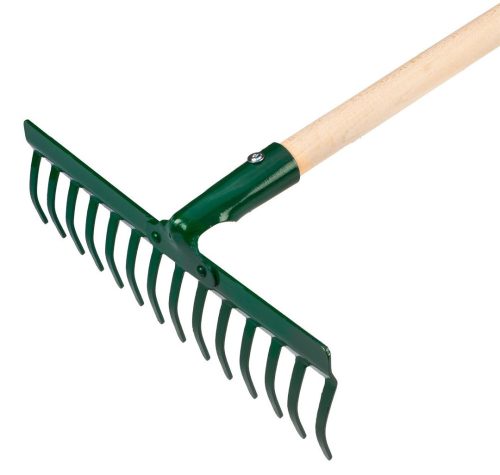 Verto gereblye 14 fogú 36cm fanyéllel