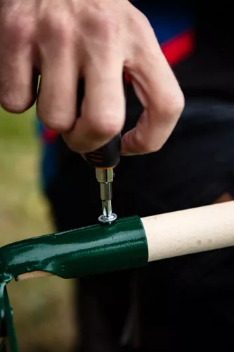 Verto Ásónyél, bükkfa, T fogantyús, 38mm/90cm