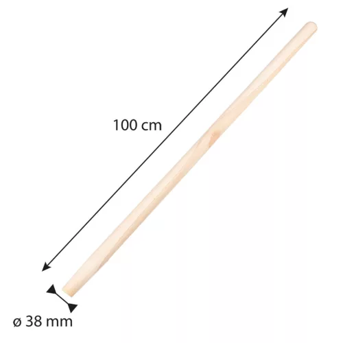 Verto Lapátnyél, bükkfa, egyenes, 38mm/100cm