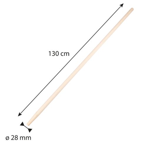 Verto Gereblyenyél, bükkfa, 28mm/130cm