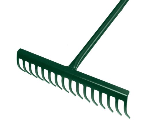 Verto Gereblye, 16 fogú, gumírozott ergonómikus gumírozott fém nyéllel