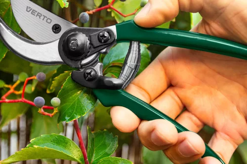 Verto Metszőolló, fémházas, 200 mm, max 10mm