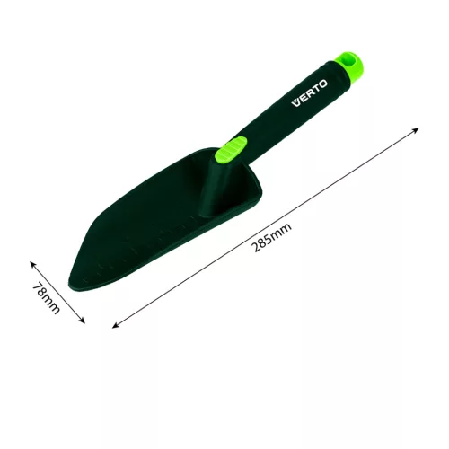 Verto Mini ásó, széles, műanyag