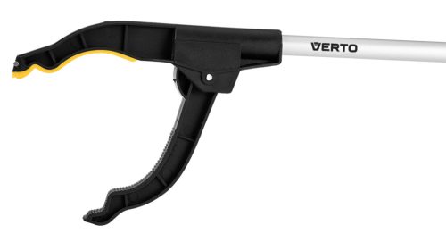 Verto Szemétfelszedő csipesz, rugós, forgófejes, 76cm