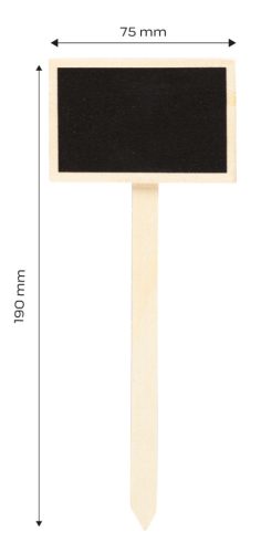 Verto Leszúrható növényjelölő tábla, 5db