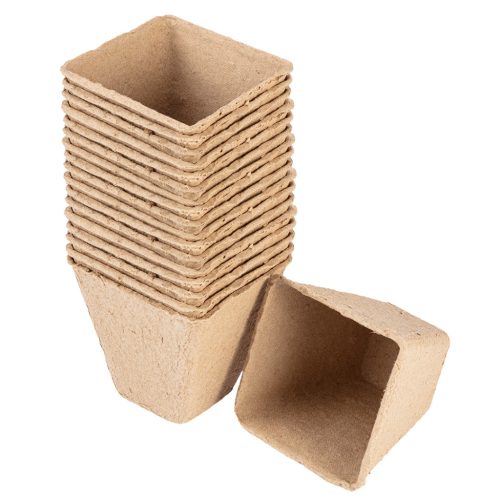 Verto Palántázó doboz, papír, 8x8x7,8cm, 18 db/cs