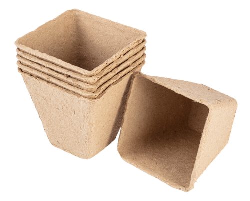 Verto Palántázó doboz, papír, 8x8x7,8cm, 18 db/cs