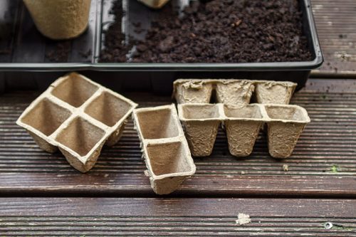 Verto Palántázó tálca, 22x8,5x5,5cm, 10 db/cs