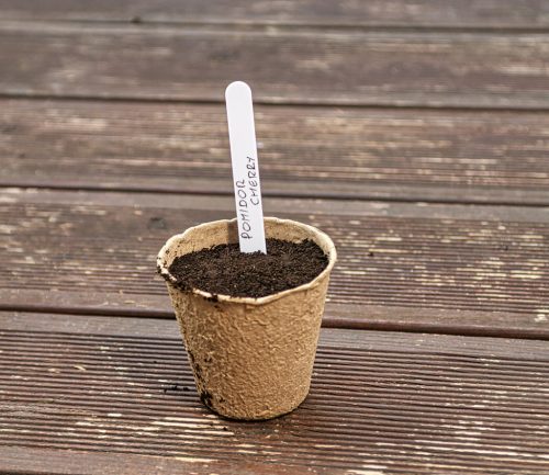 Verto Palántázó doboz+ tálca készlet, papír, 88db-os