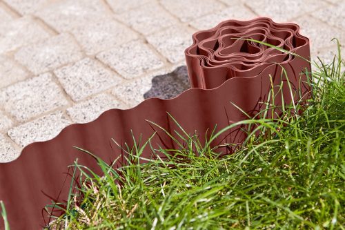 Verto ágyásszegély 10cm 9m barna