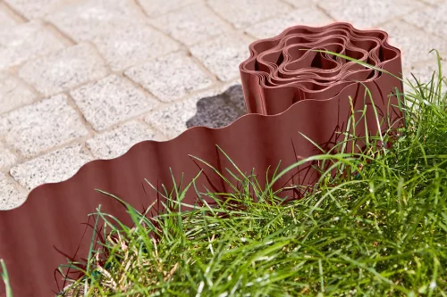 Verto ágyásszegély 20cm 9m barna