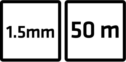 Verto kerti kötözőhuzal 1.5mm, 50m