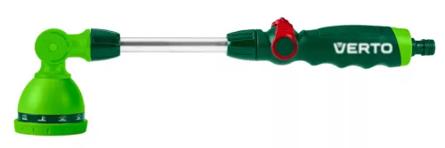Verto Öntözőpisztoly,10 funkciós, 40cm-es fémszárral