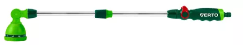 Verto Öntözőpisztoly,10 funkciós,76-110cm-ig állítható teleszkópos fémszárral