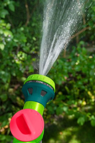 Verto Öntözőpisztoly, permetező tartályos, állítható szórófejjel