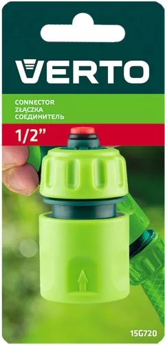 Verto csatlakozó 1/2" vizmegállítós