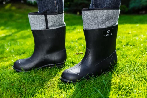 Verto Gumicsizma, filc belsővel, PVC, 43