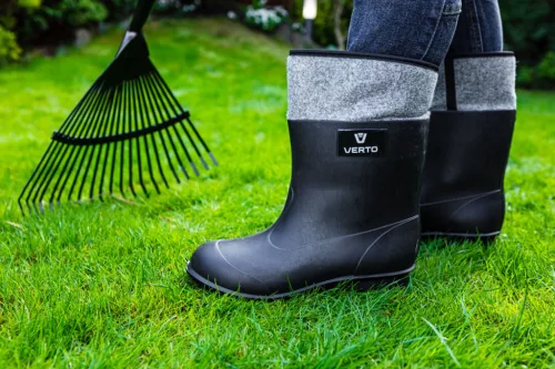 Verto Gumicsizma, filc belsővel, PVC, 44
