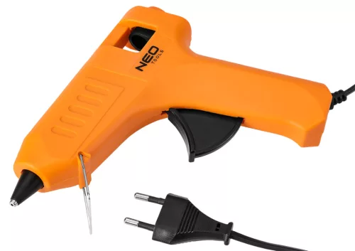Neo Tools Ragasztópisztoly 11mm, 40W + 24 ragasztórúd
