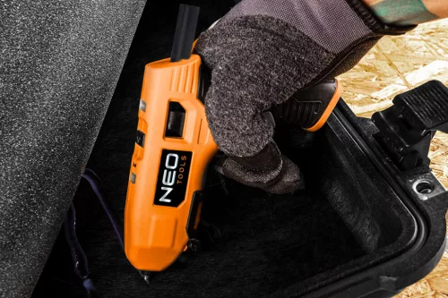 Neo Tools Ragasztópatron, 11x250mm, 12db, 300g, fekete