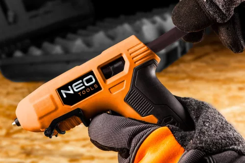 Neo Tools Ragasztópatron, 11x250mm, 12db, 300g, fekete