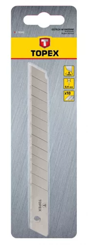 Topex törhető penge 9mm 10db