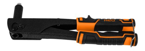 Neo Tools Popszegecshúzó, acél és alumínium szegecsekhez, 60db szegecs, 2,4/3,2/4,0/4,8