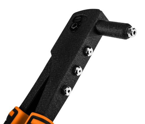 Neo Tools Popszegecshúzó, acél és alumínium szegecsekhez, 60db szegecs, 2,4/3,2/4,0/4,8