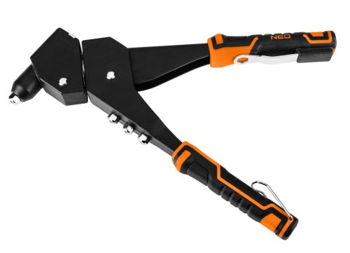 Neo Tools Popszegecshúzó, multi fejbeállítás, acél és alumínium szegecsekhez, 2,4/3,2/4,0/4,8 mm