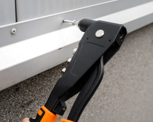 Neo Tools Popszegecshúzó, erősített, acél és alumínium szegecsekhez 2,4/3,2/4,0/4,8 mm