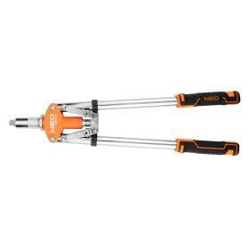   Neo Tools Popszegecshúzó 2 karos, egyenes, alu és acél szegecsekhez, 3.2-6.4mm-ig