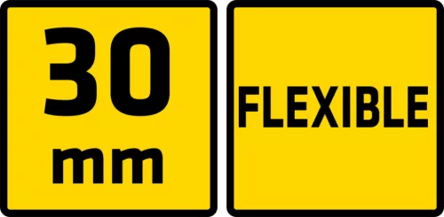 Topex Festékkaparó, spakli, 30mm, rozsdamentes acél, fanyelű