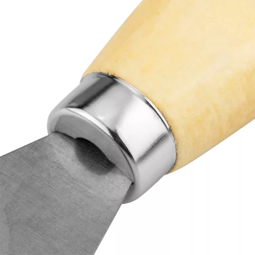 Topex Festékkaparó, spakli, 40mm, rozsdamentes acél, fanyelű