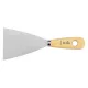 Topex Festékkaparó, spakli, 80mm, rozsdamentes acél, fanyelű