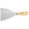 Topex Festékkaparó, spakli, 100mm, rozsdamentes acél, fanyelű