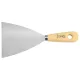 Topex Festékkaparó, spakli, 100mm, rozsdamentes acél, fanyelű