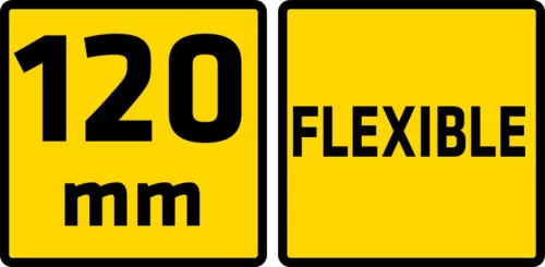 Topex Festékkaparó, spakli, 120mm, rozsdamentes acél, fanyelű