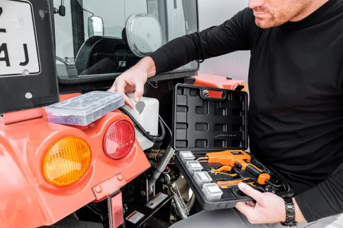 Neo Tools Műanyag forrasztó/hegesztő pisztoly készlet kapcsokkal 50W, 200 db kapocs