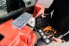 Neo Tools Műanyag forrasztó/hegesztő pisztoly készlet kapcsokkal 50W, 200 db kapocs