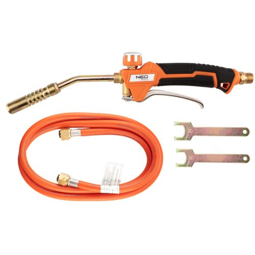 Neo Tools Gázforrasztó, perzselő, gázégő készlet hobby