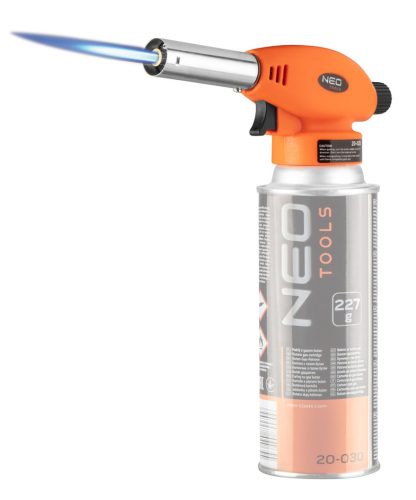 Neo Tools Gázforrasztó, perzselő, gázégő csavaros