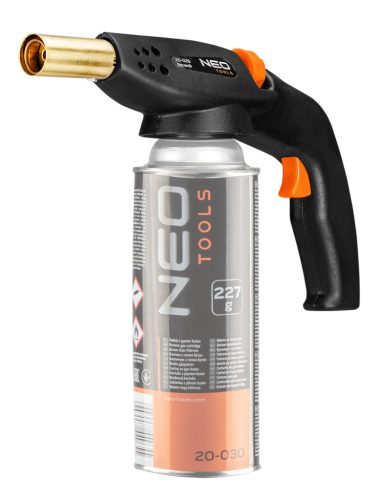 Neo Tools Gázforrasztó fej, eldobható patronhoz, piezós