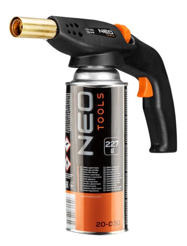 Neo Tools Gázforrasztó fej, eldobható patronhoz, piezós