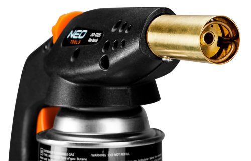 Neo Tools Gázforrasztó fej, eldobható patronhoz, piezós