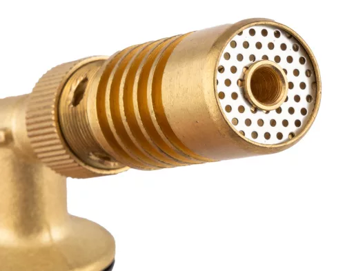 Neo Tools Gázégőfej menetes, réz, gázszabályzó csappal és lángterelő gyűrűvel